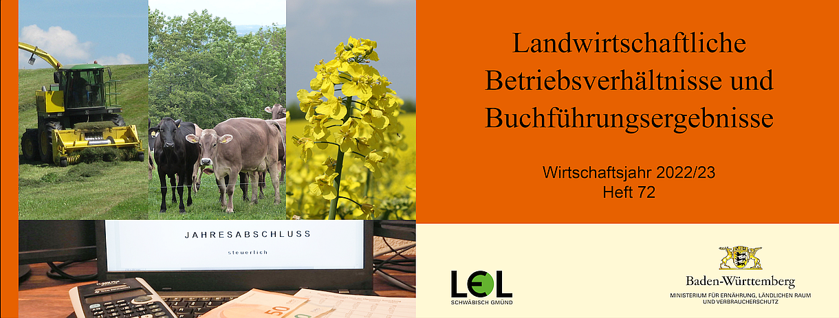 Hier gelangen Sie auf die Seite VeröffentlichungLandwirtschaftliche Betriebsverhältnisse und Buchführungsergebnisse – Wirtschaftsjahr 2023/24